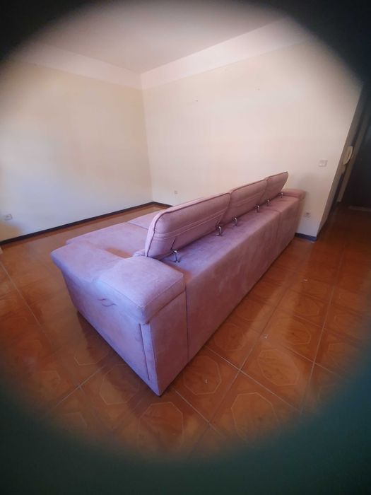 Sofa de luxo como novo alta qualidade