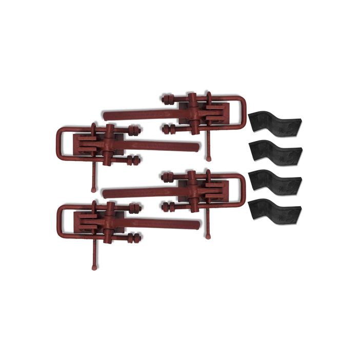 4x ZAMEK BURTY +4x Język Spinacz Prawy I Lewy D-35 D-47 [8661]