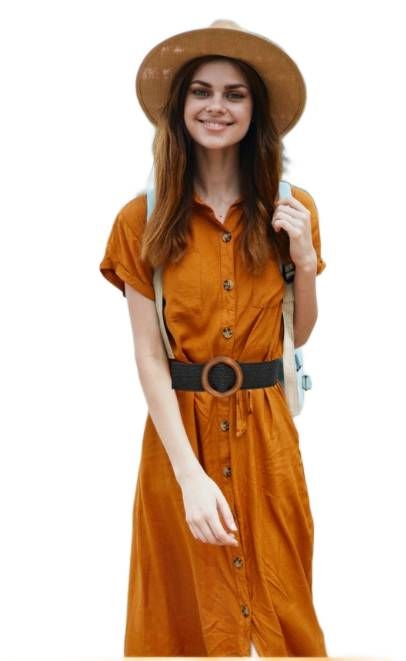 PASEK damski pleciony ELASTYCZNY do sukienki BOHO czarny