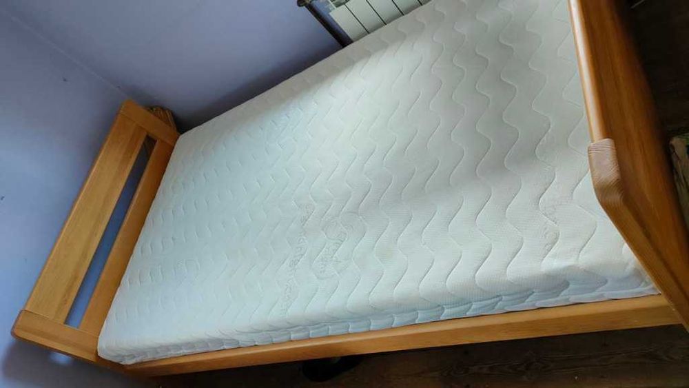 Łóżko Bambi Senior Max 110x200, regulowany stelaż, materac, gwarancja