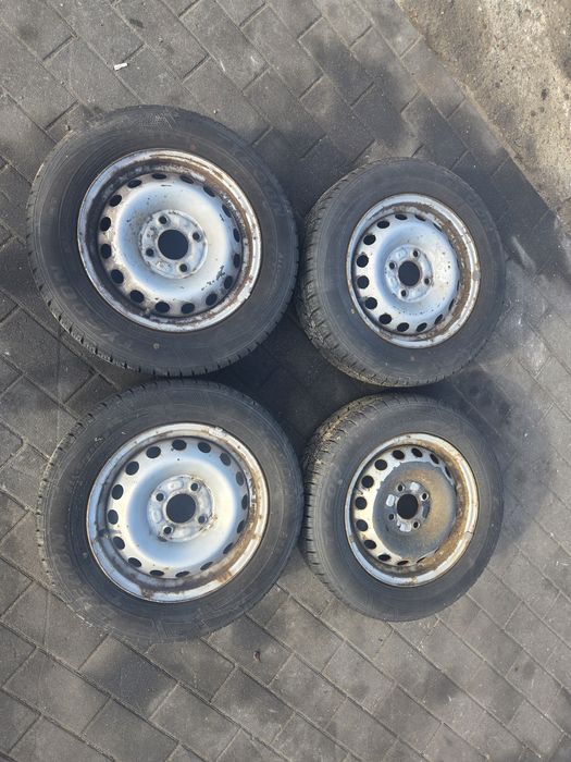 4x Felga 13 kola  Opony Vw Polo 4x100 zima