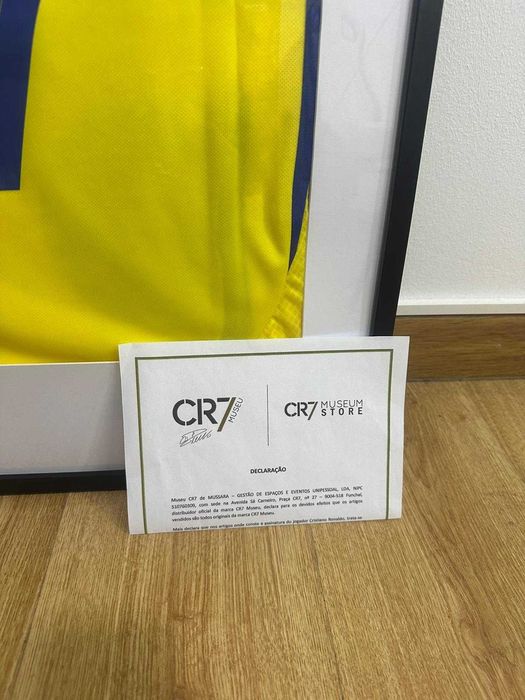 Camisola Assinada Cristiano Ronaldo Al-Nassr 24/25 Com Certificado