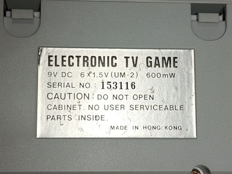 Consola Acetronic Colour TV Game 1978