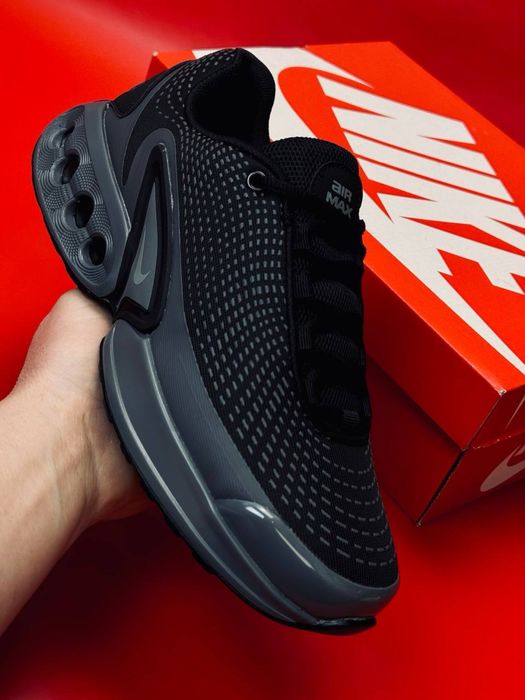 Мужские кроссовки Nike Air Max DN Plus черные красовки найк данки