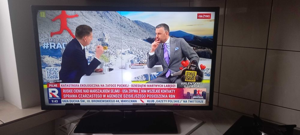 Samsung 32" - Na działkę, do garażu itp. Można oglądać - WYSYŁKA.