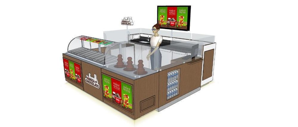 Oportunidade de negócio discount de 50%Quiosque equipado