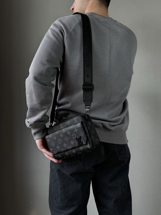 Мужская сумка Louis Vuitton чоловіча сумка месенджер барсетка клатч