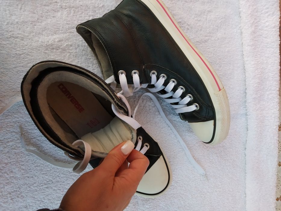 Кеды, кроссовки Convers, натуральная кожа, 39,40
