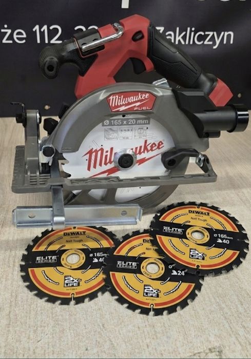Pilarka tarczowa piła Milwaukee M18 FCS552-0 18V 165 mm body 4x Tarcza