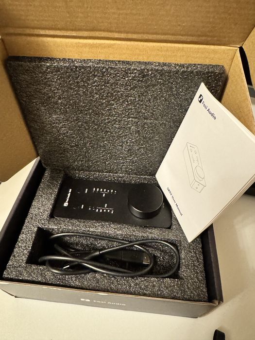 Підсилювач для навушників Fosi Audio SK02 USB DAC