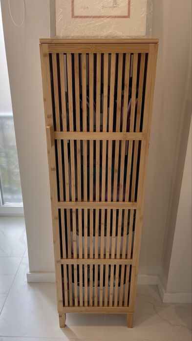 Móvel Wc Novo - bambu - 4 prateleiras