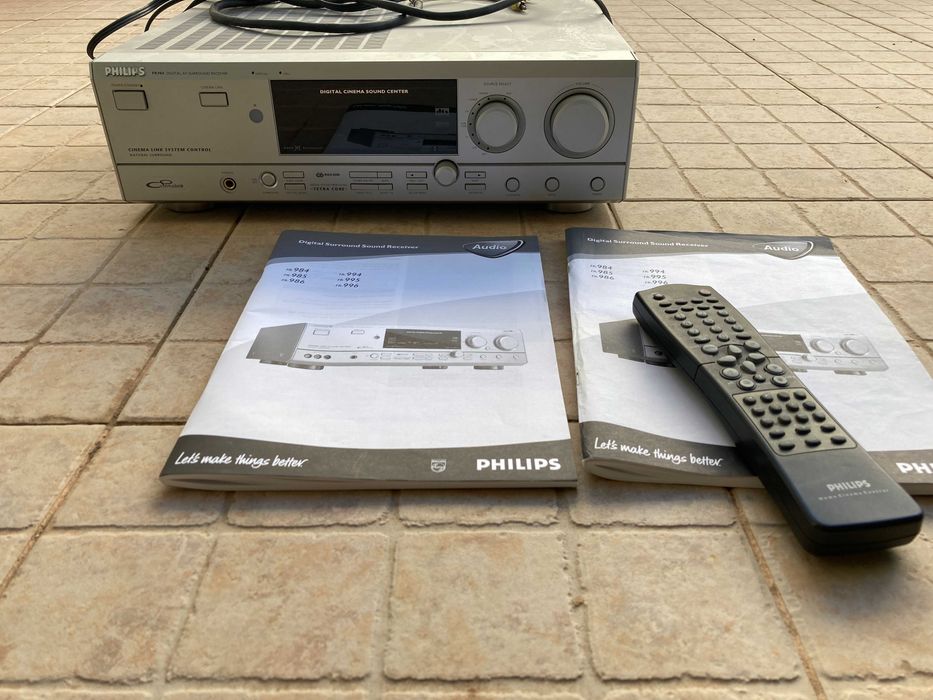 Amplificador para cinema em casa Philips FR984