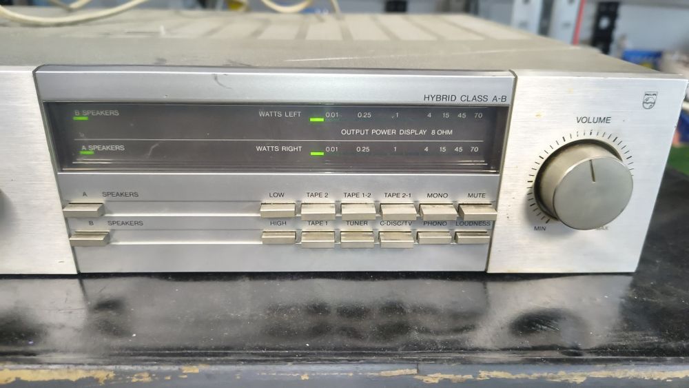 Wzmacniacz Stereo Technics SU-V45A | Class AA | Vintage Silver