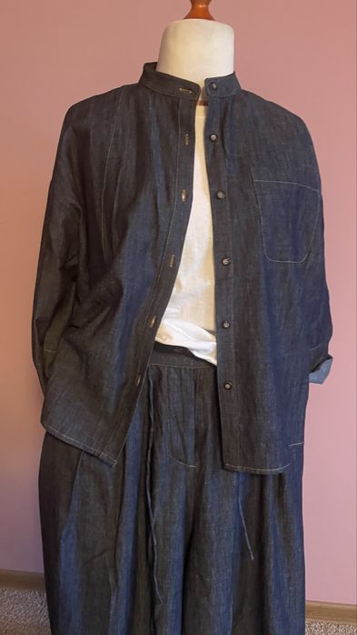 Komplet jeansowy marynarka +spodnie  GIOYA  40/42/44/46