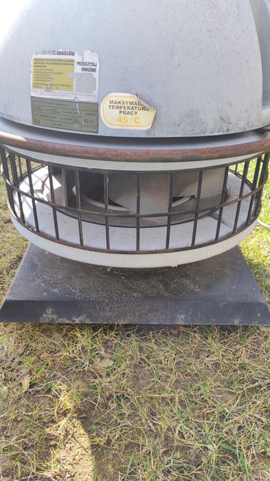 Wentylator dachowy standardowy. Wydajność 1,1 m3/s