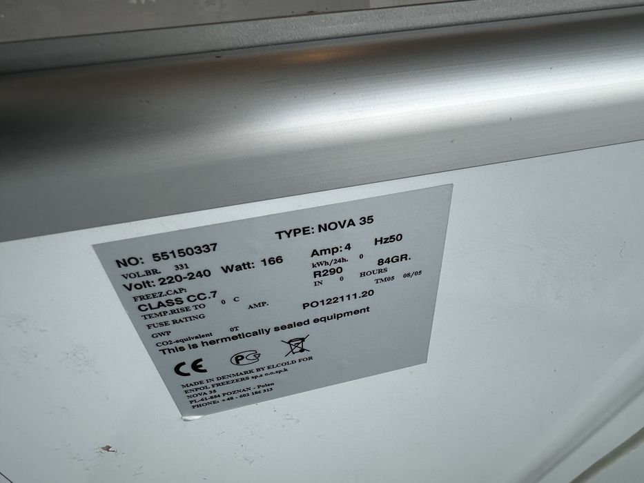 Konserwator do lodów