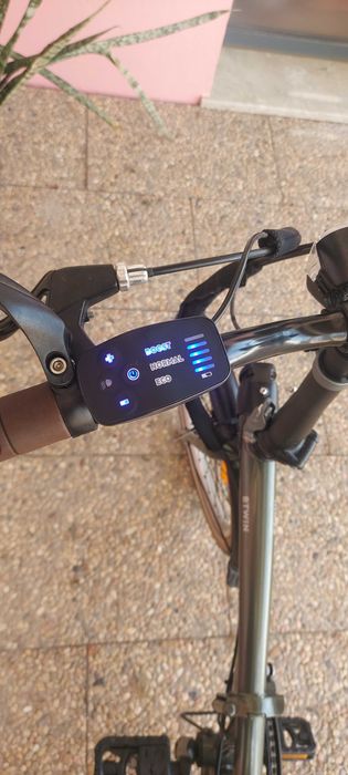 Bicicleta Elétrica Dobrável E FOLD 500 Verde