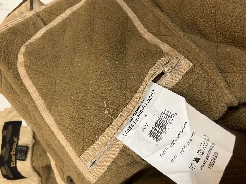 Barbour Ladies Polarquilt Jacket roz. M damska kurtka pikowana