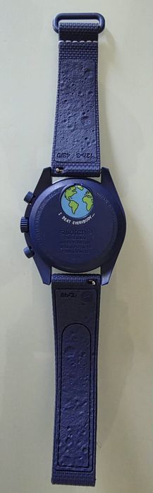 Relogio OMEGA x Swatch Speedmaster Moonswatch Mission to Earthphase