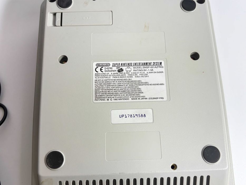 Super Nintendo Entertainment System konsola zestaw PAL