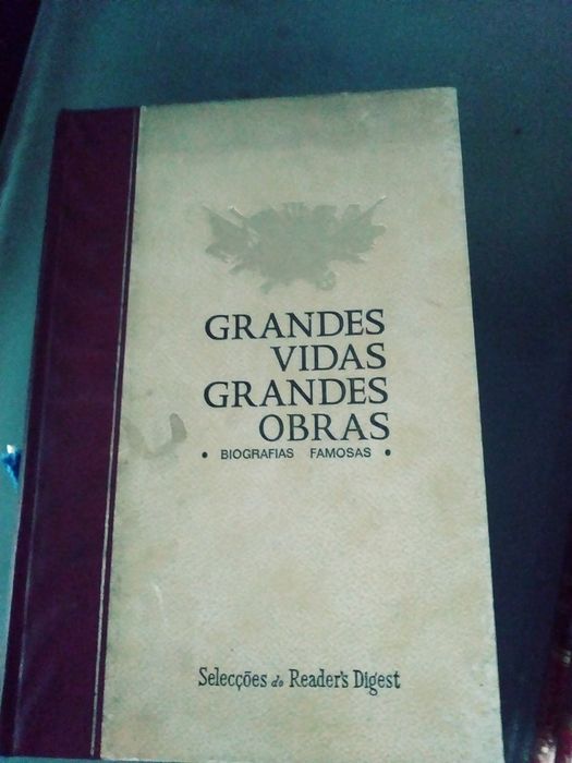 Livro Grandes Vidas Grandes Obras