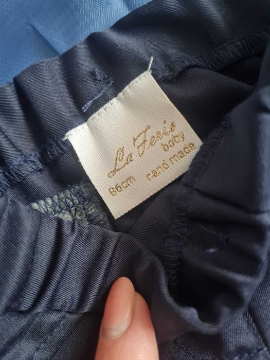 Komplet do chrztu dla chłopca 86 92 La Ferio