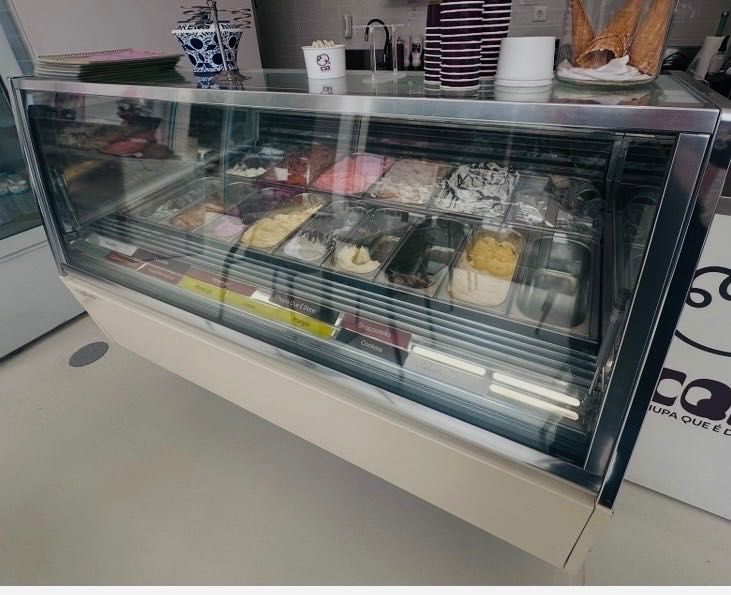 Vitrine para gelados