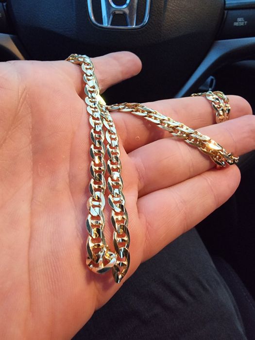 Złoty Łańcuszek Splot Gucci 34.54g  5.94mm Nowy cechowany 585