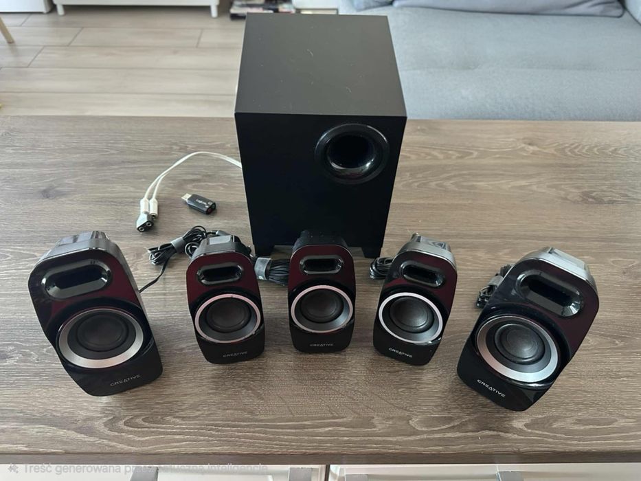 Glosniki Creative Inspire T6300 - Stan Idealny + Gratis