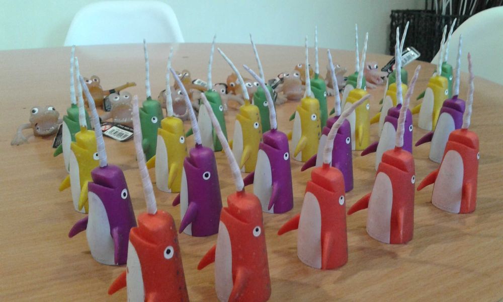 Fantoches divertidos  para dedos