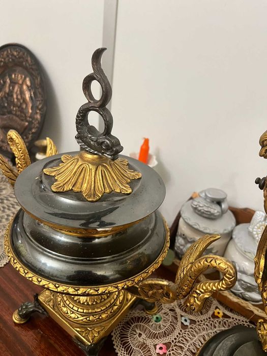 Par de Candeeiros e Candelabros Estilo Império