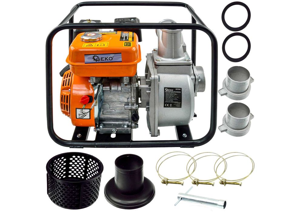 POMPA spalinowa WODY 2" 6,5KM MOTOPOMPA do brudnej czystej 600L/min