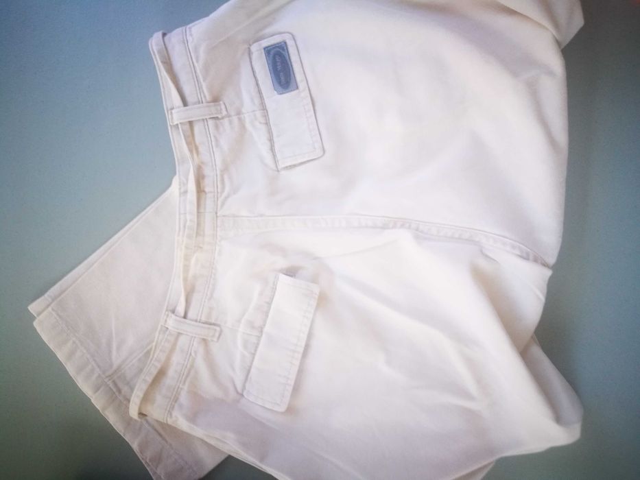 Calças senhora em sarja