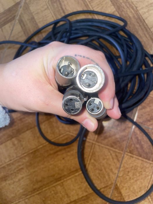 Cabo microfone novos