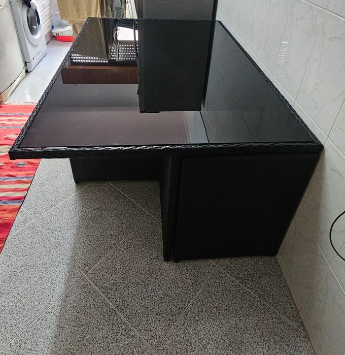 Mesa de jardim 10 pessoas