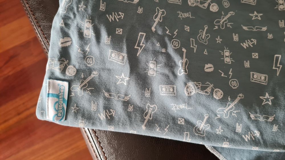 Sling Wrap Baby Punk - Pulguinhas