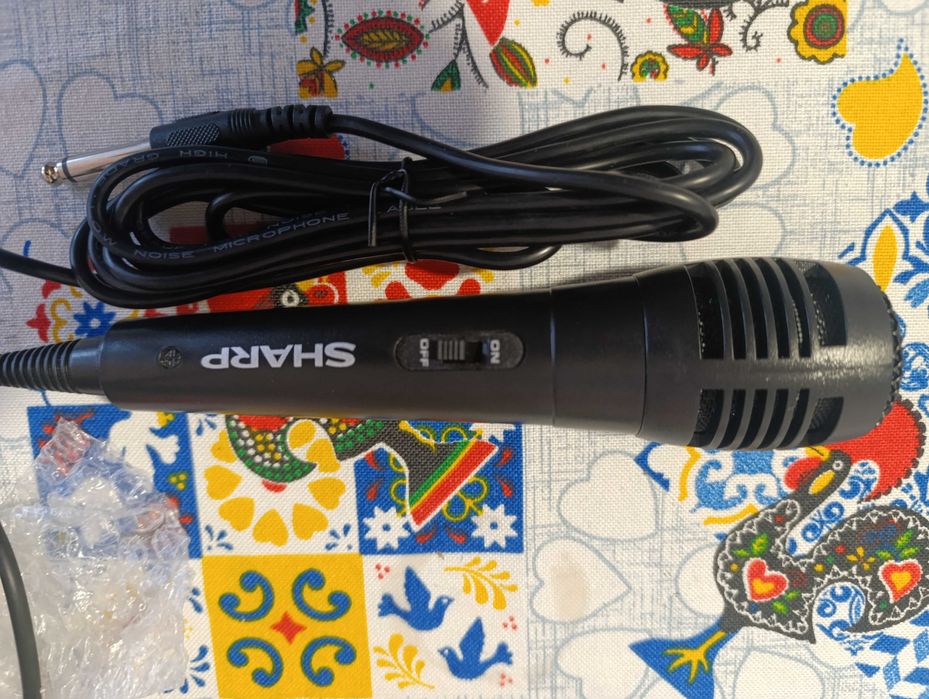 Microfone novo sharp