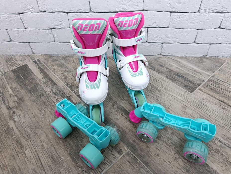 Роликові ковзани Neon Inline Skates Combo бірюзові 29-33