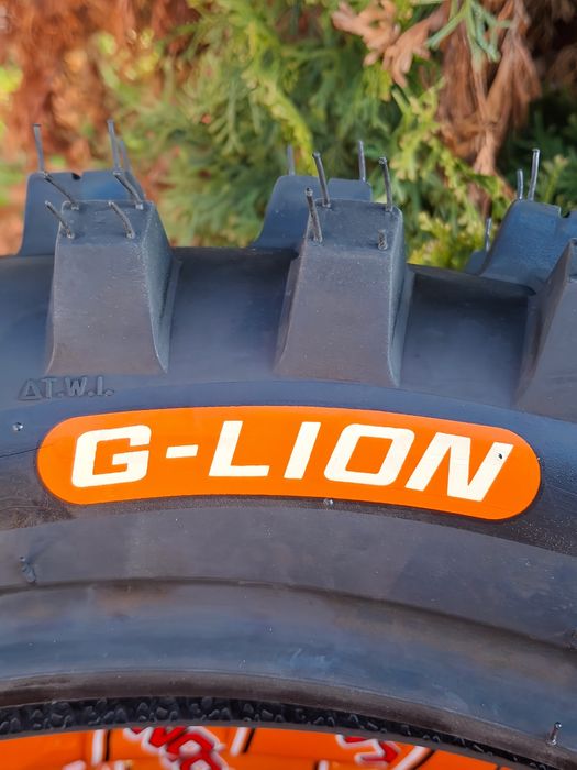 Мото резина эндуро 110/90-18 G-LION (желтая полоска) мото резина, мото