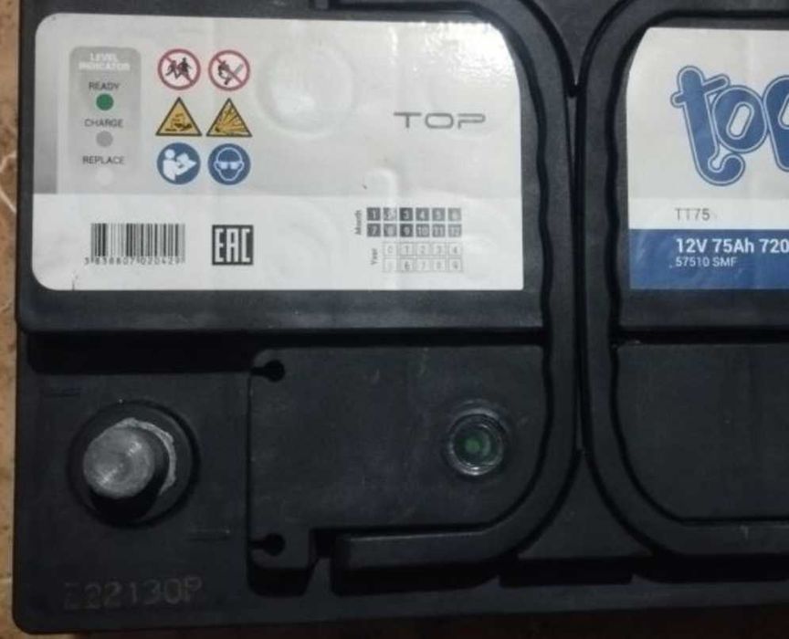Акумулятор Topla 75ah 720A