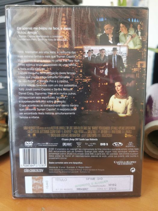 DVDs Filmes Originais (Novos)