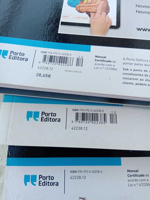 Livros de Física 10º ano