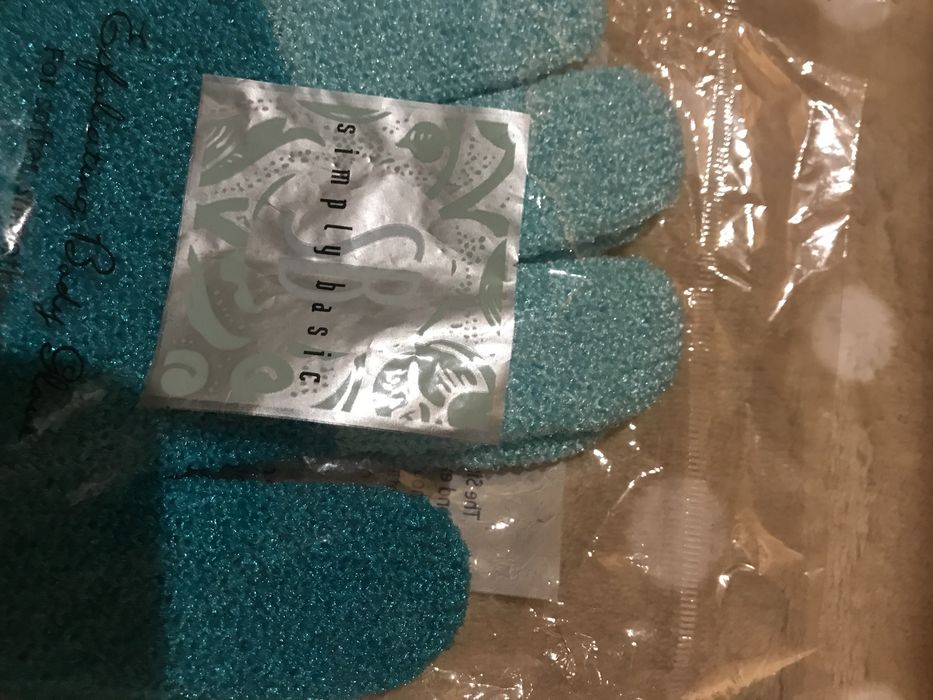 Rękawiczki peelingujące