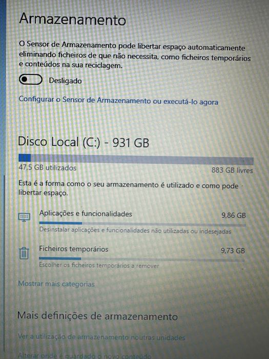 Portátil HP 15-bw020np, AMD A9, 8GB RAM, 1TB HDD, com carregador e mala