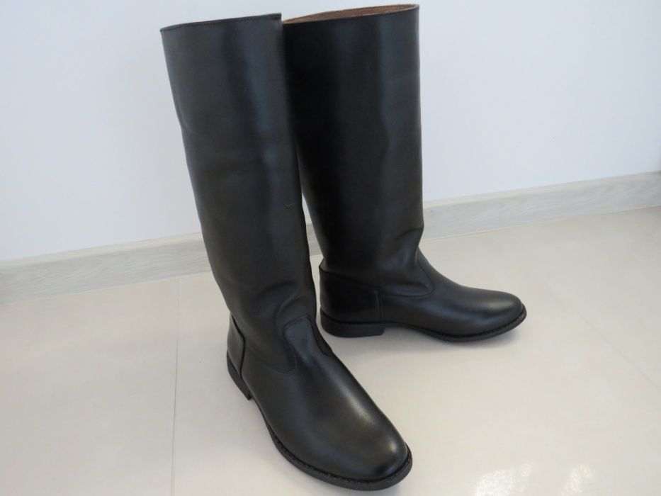 Oficerki skórzane nieusztywniana kostka/z usztywnieniem