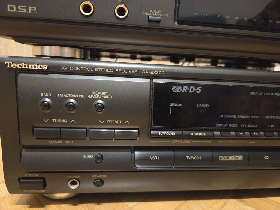 Technics-wieża, zestaw audio, procesor dzwieku