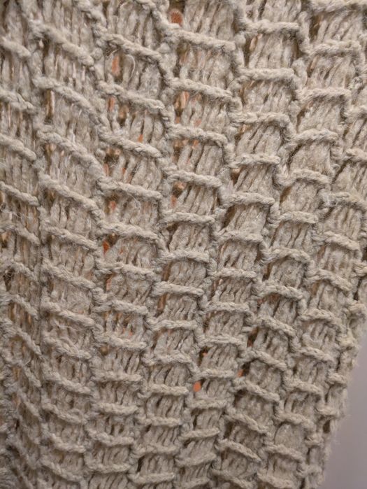 Camisola  em lã cor beje