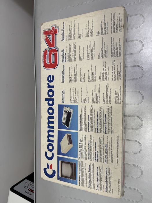 Commodore 64-C a funcionar