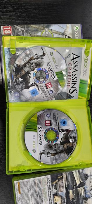 Assassin's Creed 4 black flag/Assassin's Creed 3/Call of duty modern warfare 3 Xbox 360