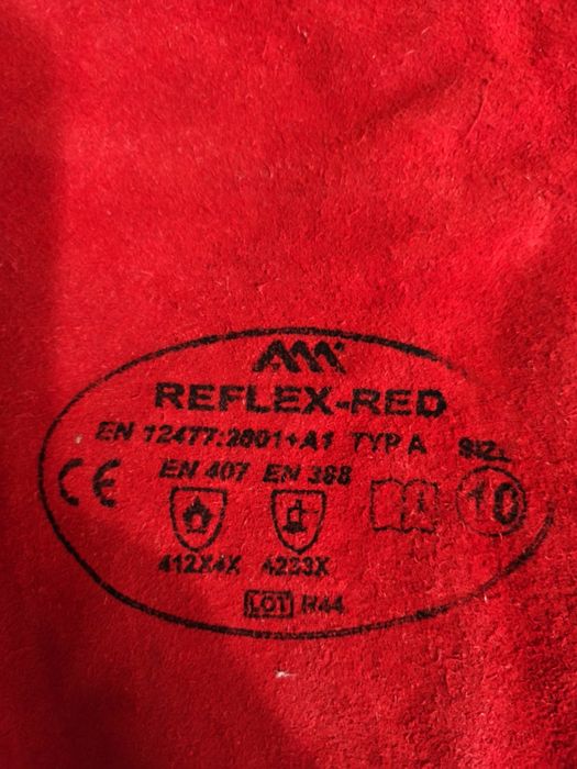 Краги сварочные, для горячих работ. р.10 Новые